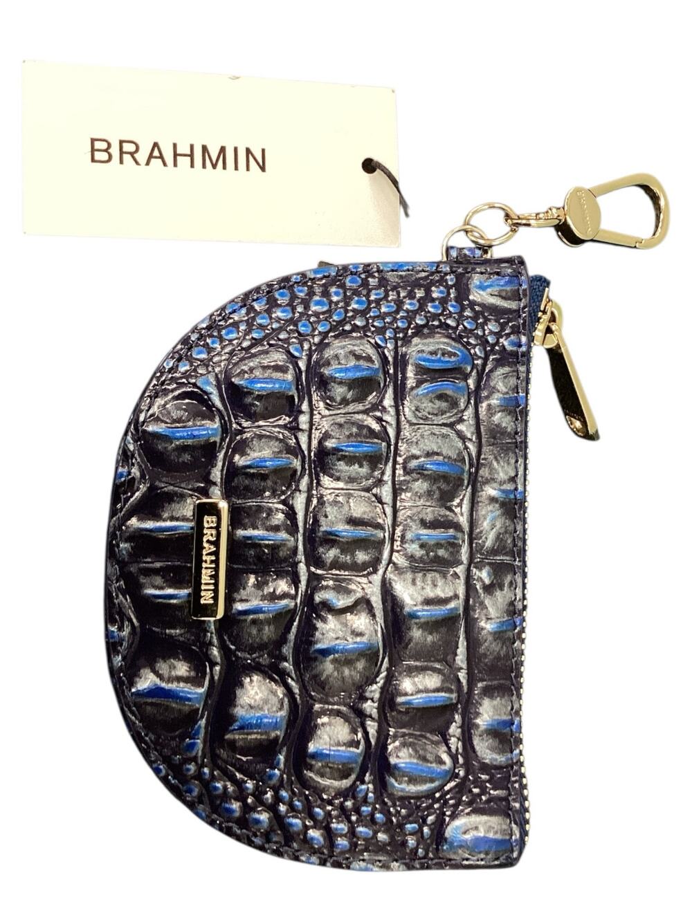 NWT Brahmin Alligator Leather Coin Purse